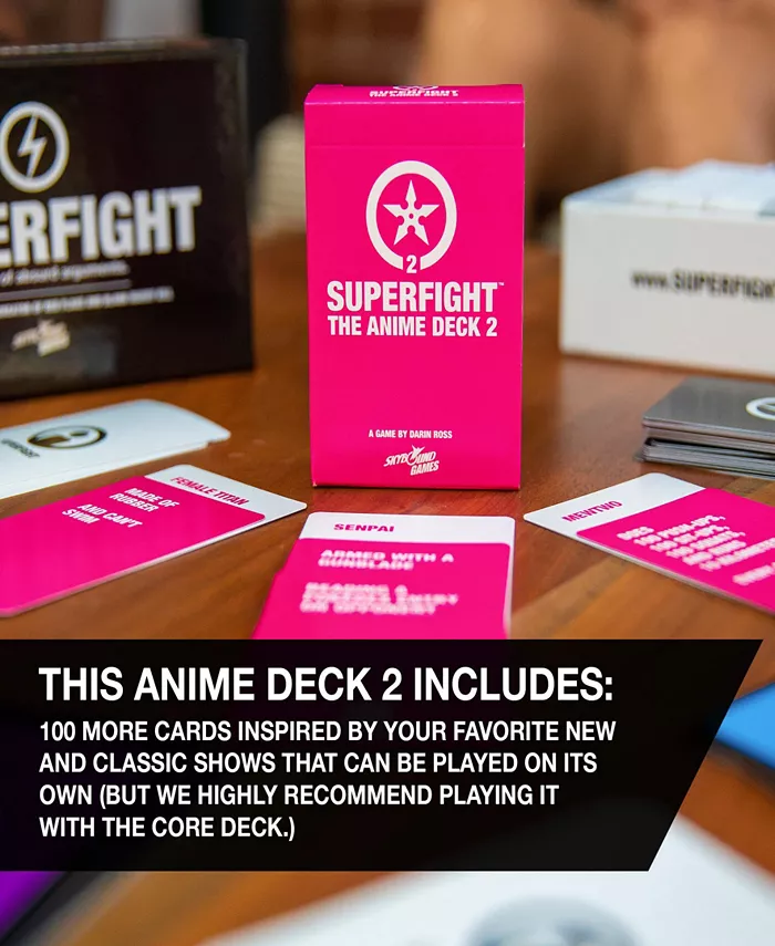 SUPERFIGHT The Anime Deck 2 Card Game