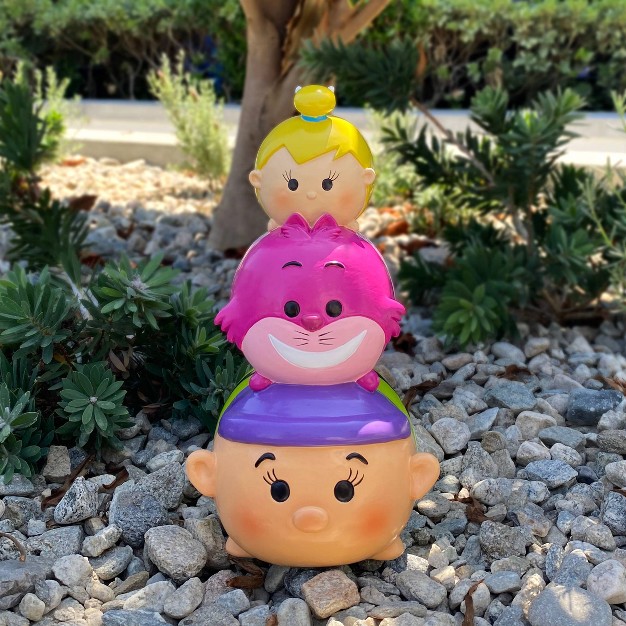 Tsum Tsum Resin Garden Statue With Tinker Bell Cheshire Cat And Dopey