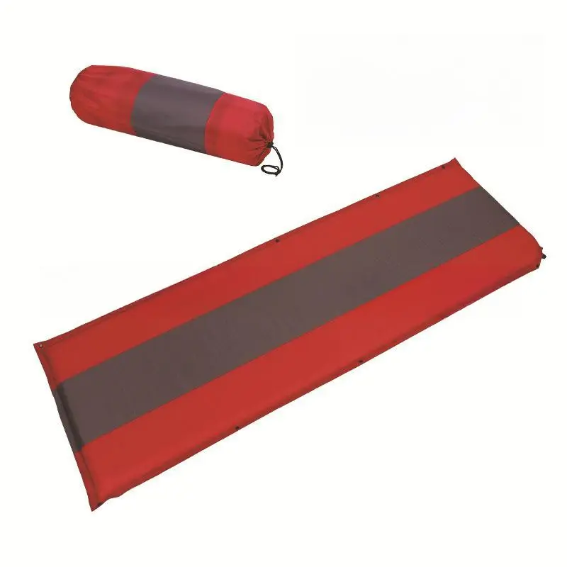 New Outdoor Camping Tent Sleeping Mat Splicing Single Sponge Self Inflatable Cushion Portable Air Mattress