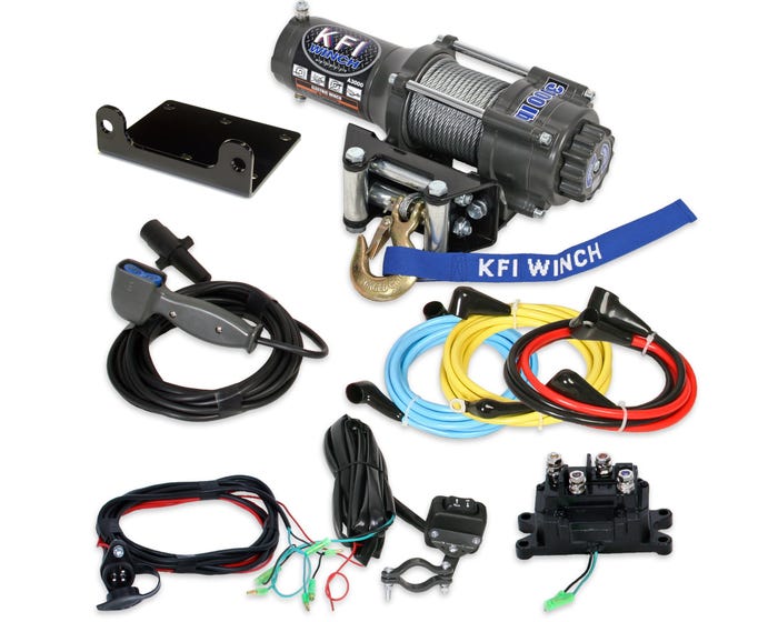 KFI Products 3000 lbs ATV Winch A3000