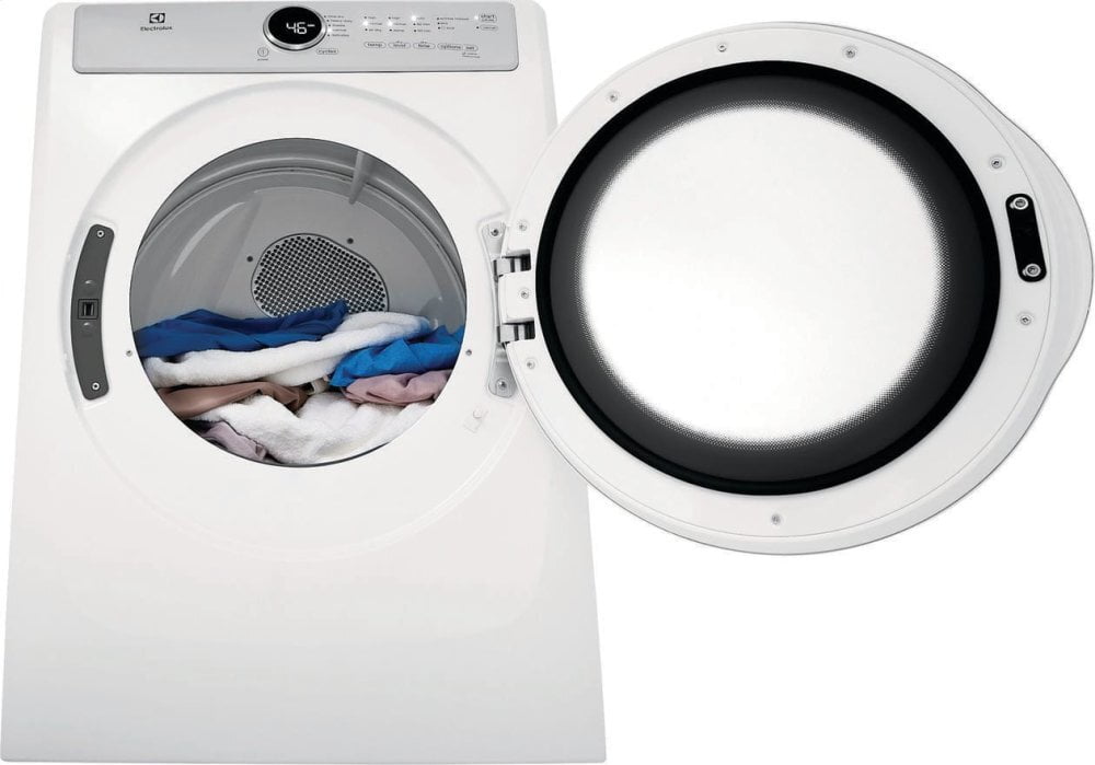 Electrolux EFDE317TIW Front Load Electric Dryer With 5 Cycles - 8.0 Cu. Ft.