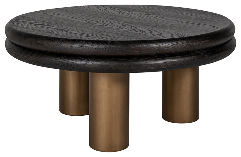 Metal Tripod Coffee Table  OROA Macaron   Transitional   Coffee Tables   by Oroa   Distinctive Furniture  Houzz