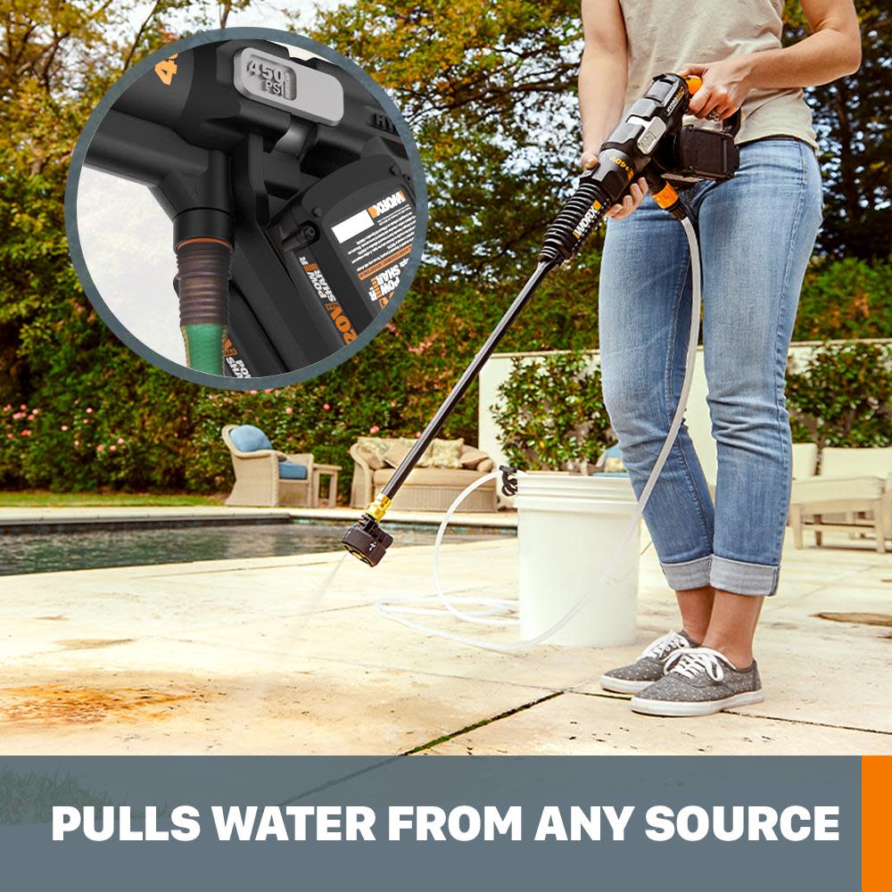 POWER SHARE Hydroshot Cordless Power Washer Kit ;