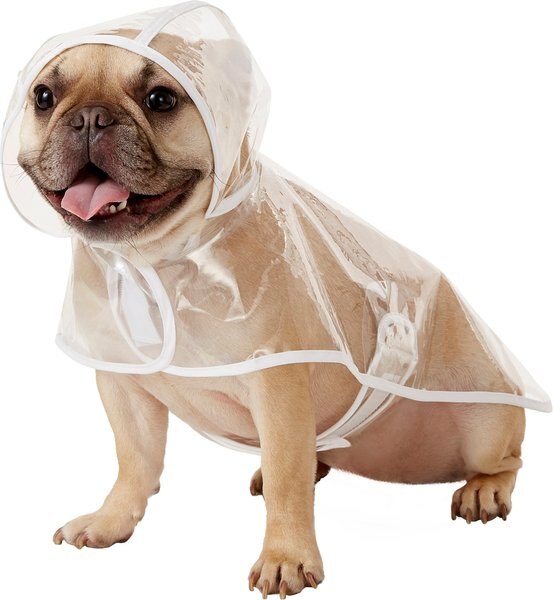 Frisco Clear Vinyl Dog Raincoat