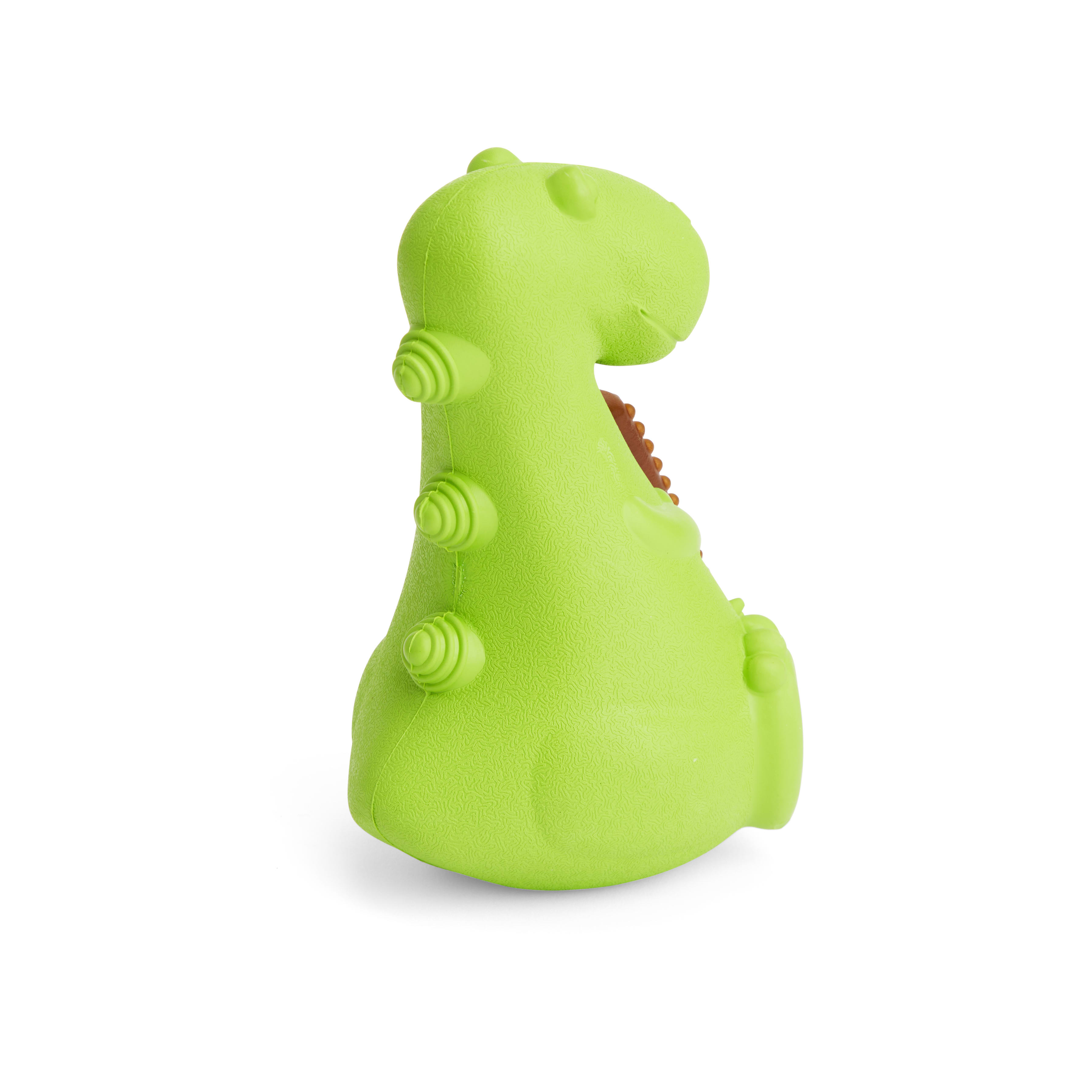 LEAPS  BOUNDS Wobble Dino Treat Dog Toy， Small