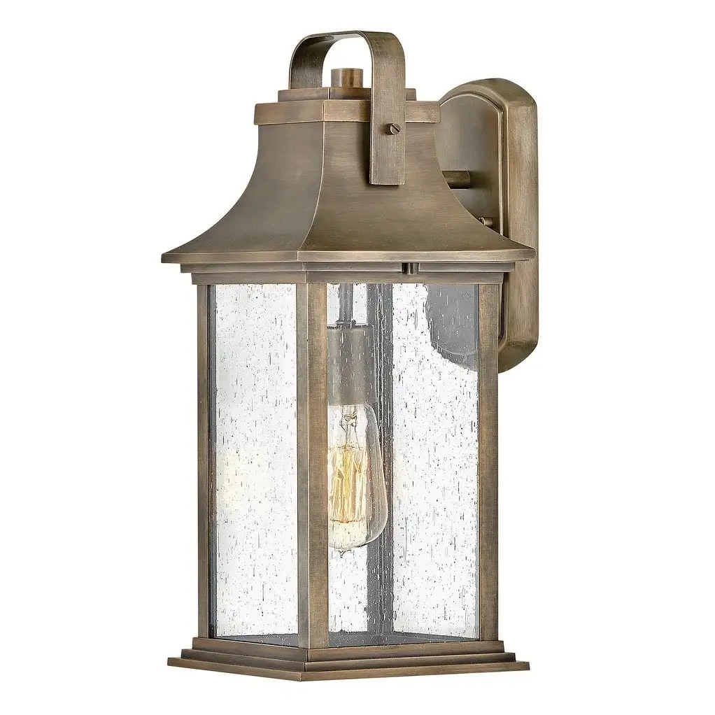 Hinkley Grant 1-Light in Burnished Bronze Shopping - The Best Deals on Outdoor Wall Lanterns | 33649082