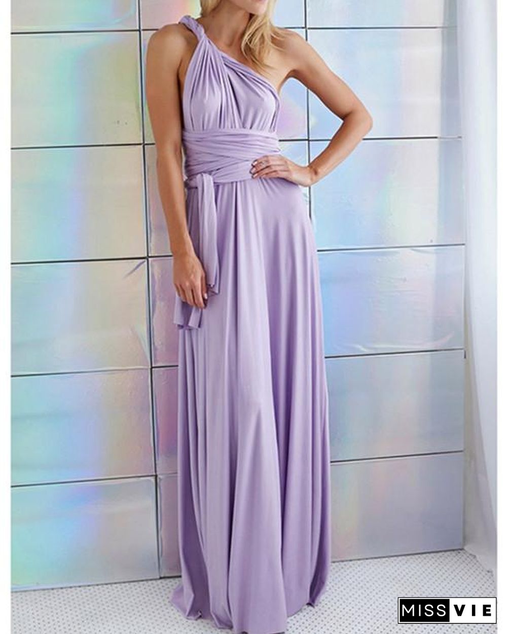 Summer Beach Mutirope Strap Sexy Maxi Dress