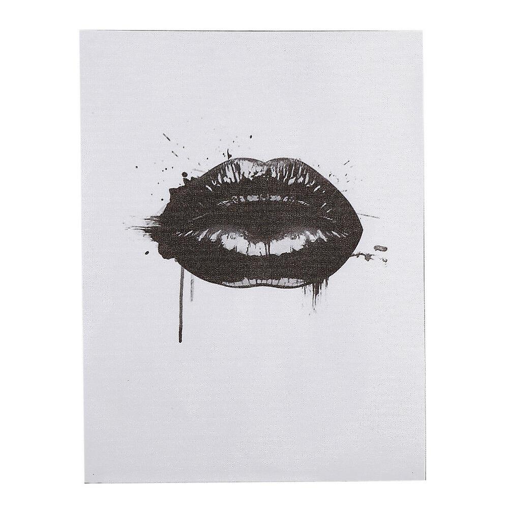 Bedroom Black Lips Wall Art Print Poster Canvas Living Room Home Office Decor