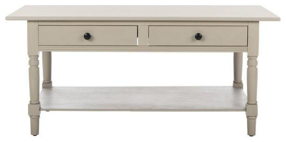 Boris 2 Drawer Coffee Table  Amh5706A   Traditional   Coffee Tables   by BisonOffice  Houzz