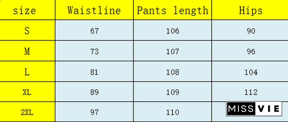 Fashion All-match Denim High Elastic Flared Pants