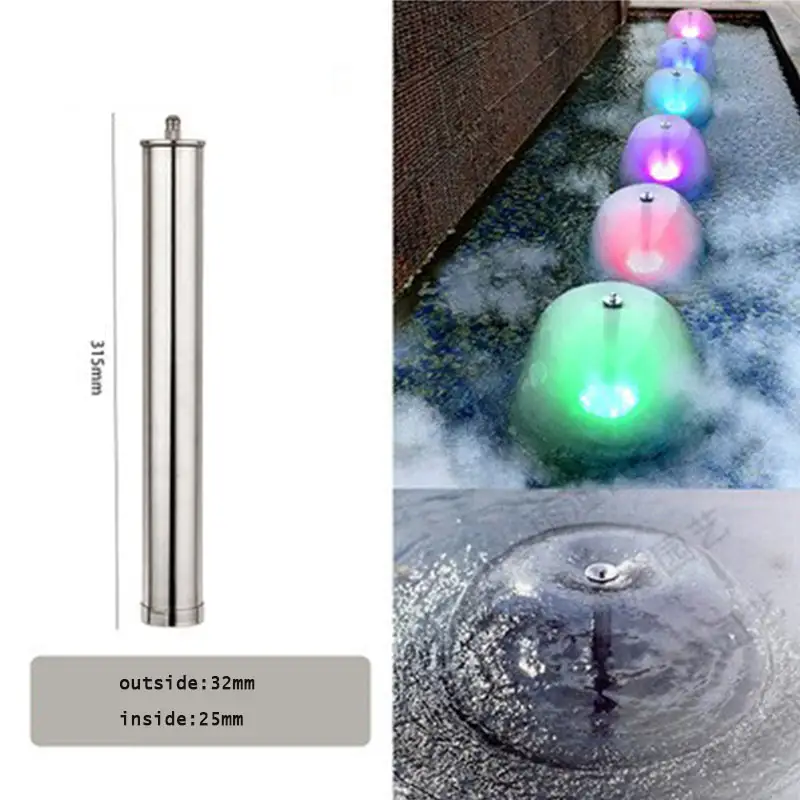 Factory Supply Indoor Led Lights Used Garden Mushroom Nozzle Mini Fountains