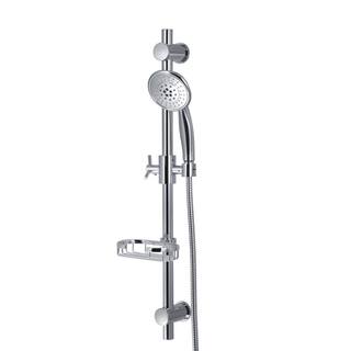 PULSE Showerspas Adjustable Slide Bar Shower Accessory in Chrome 1010