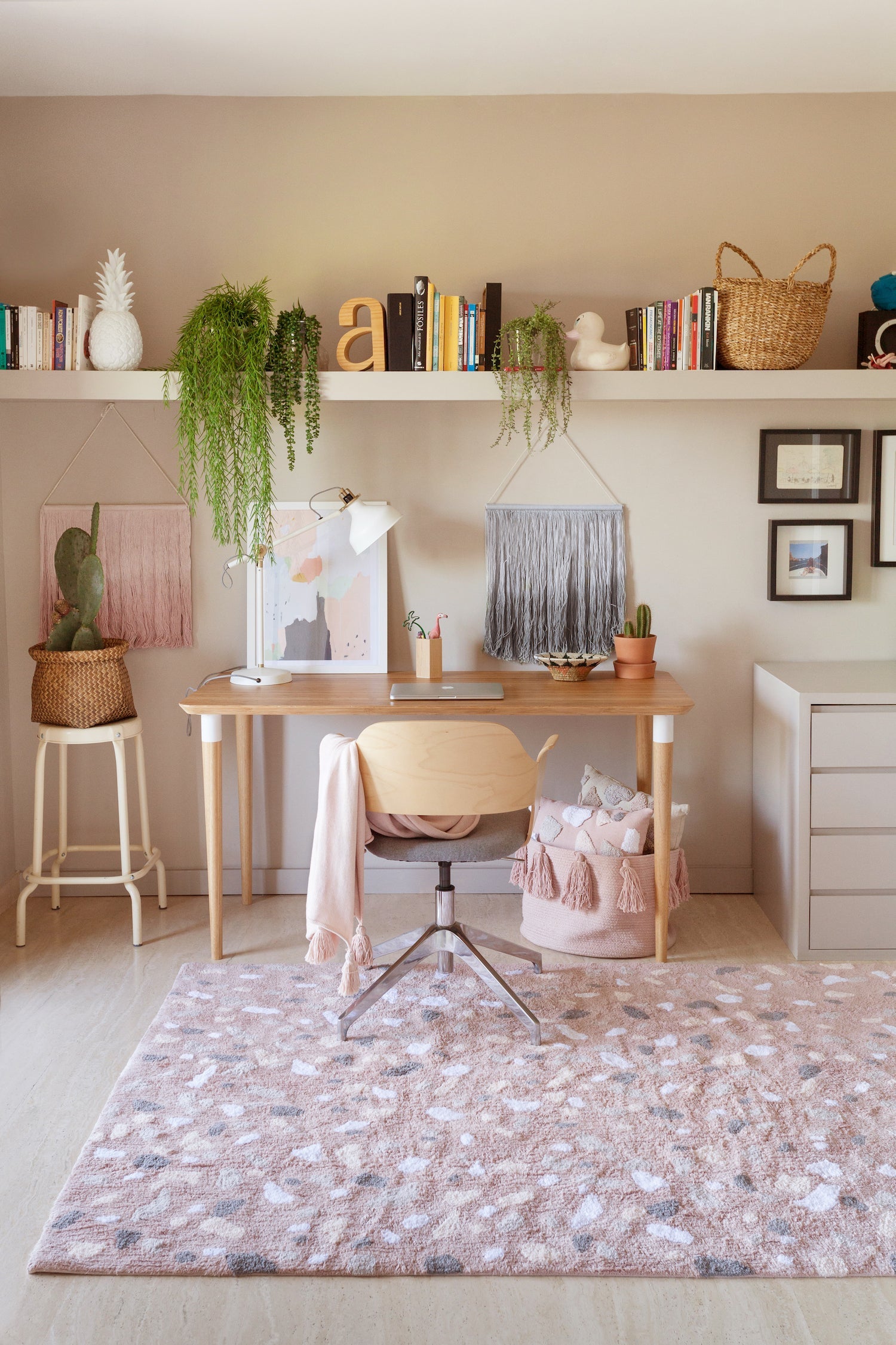 Terrazzo Rose Quartz Rug