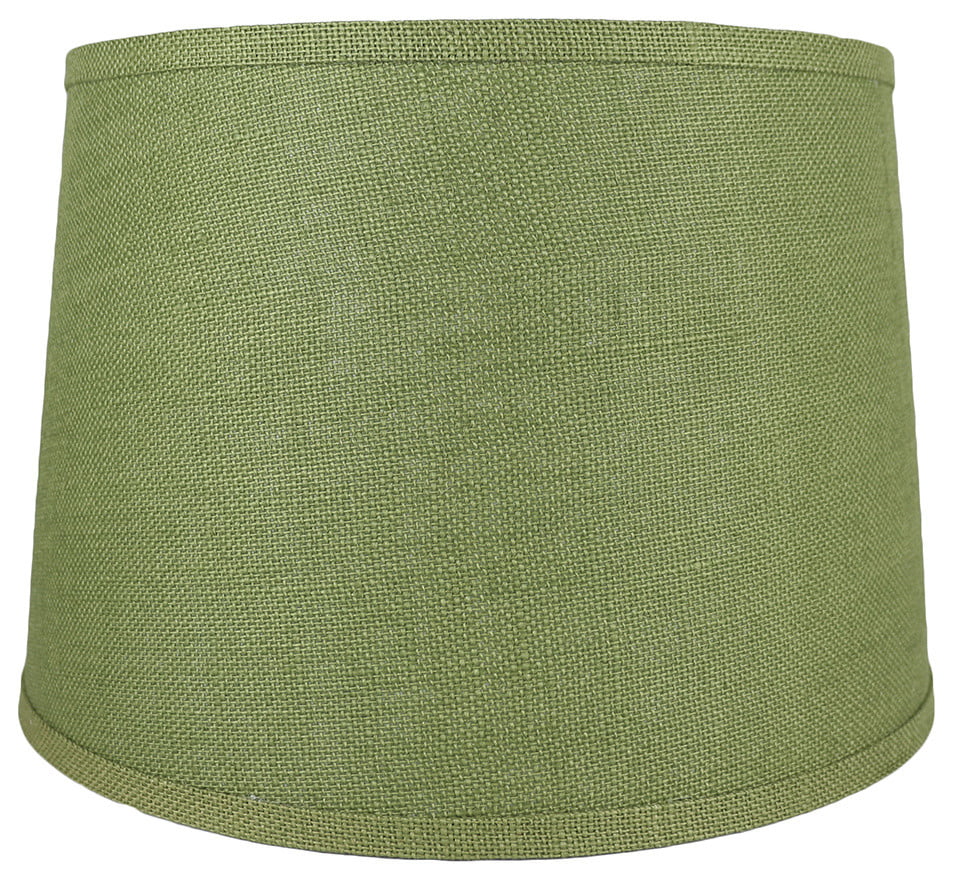 Urbanest French Drum Burlap Lampshade， 14