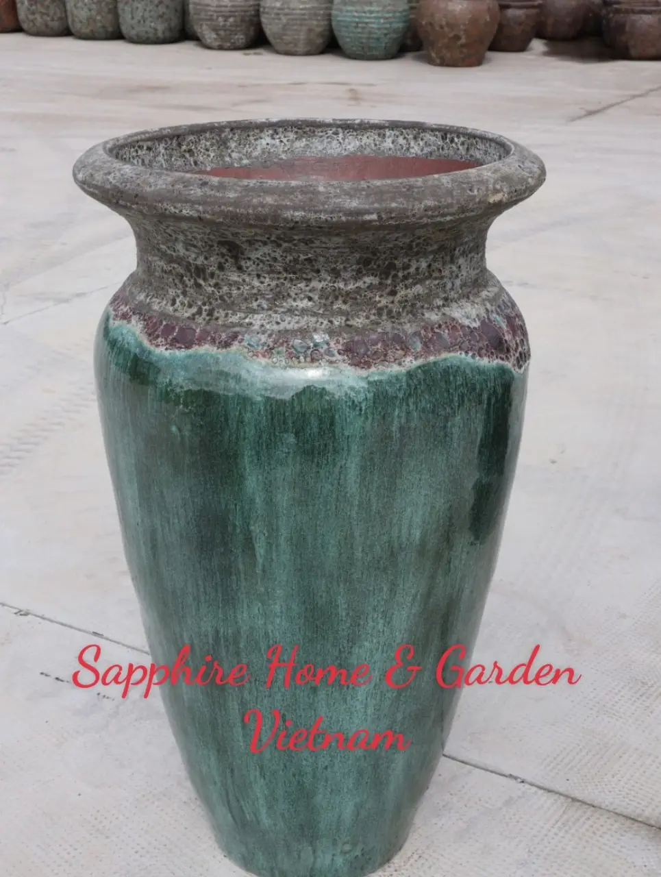 Large outdoor pot for plant Big Flower Ceramic Pots garden supplies vases flower pots Atlantis Pottery and Glazed