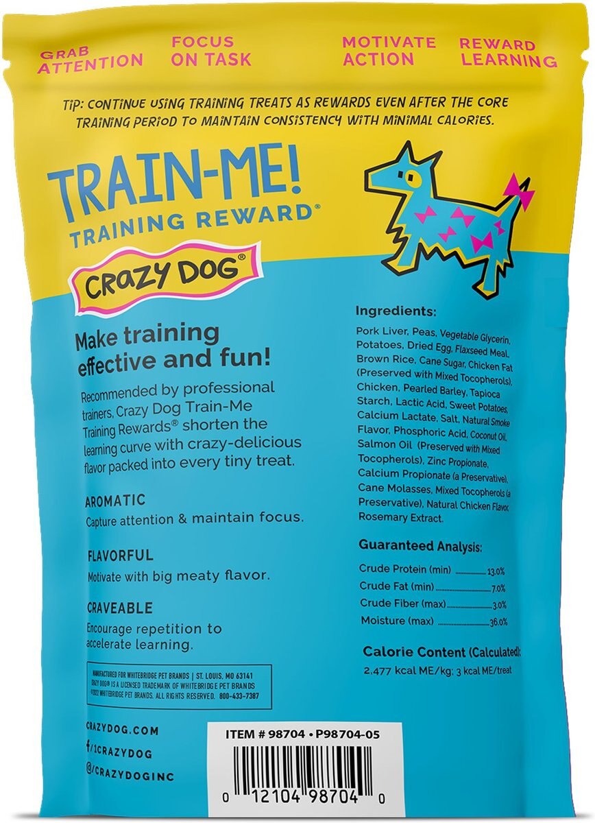 Crazy Dog Train-Me! Chicken Flavor Dog Treats