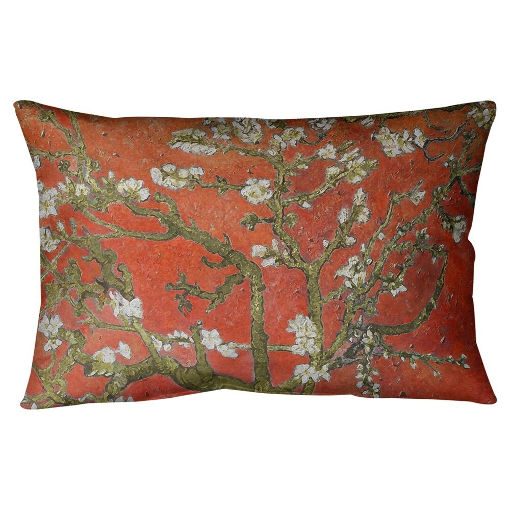 Porch   Den Jubilee Almond Blossom Lumbar Pillow