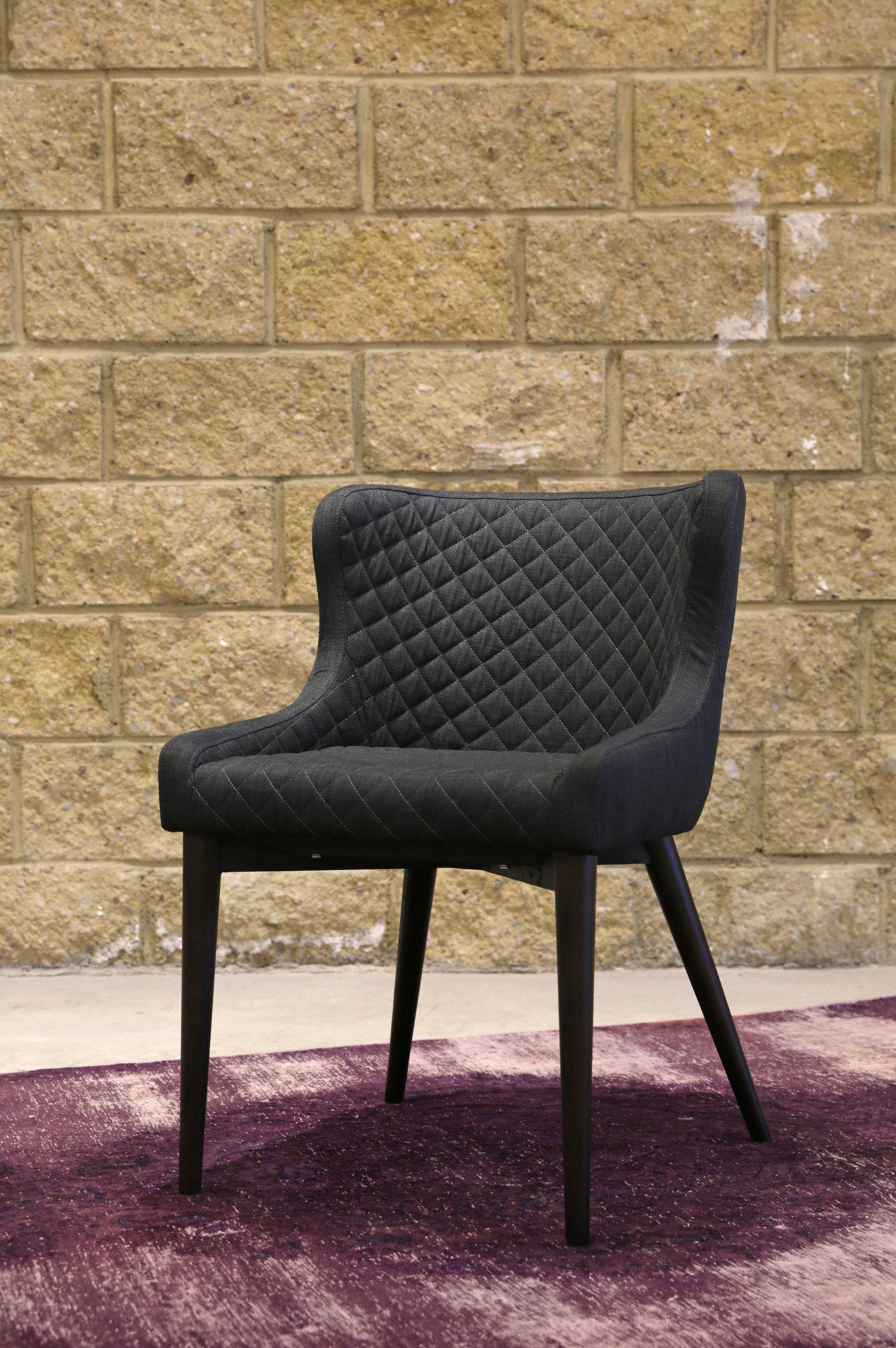 Mila Dining Chair - Dark Grey