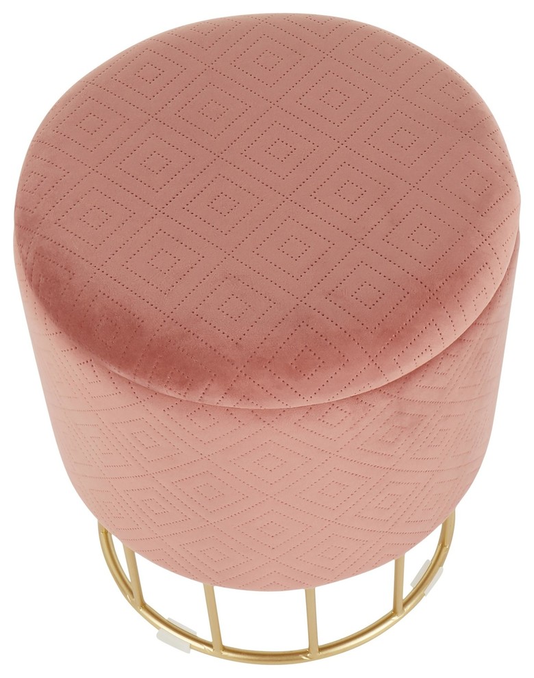 Canary Ottoman   Contemporary   Footstools And Ottomans   by LumiSource  Houzz