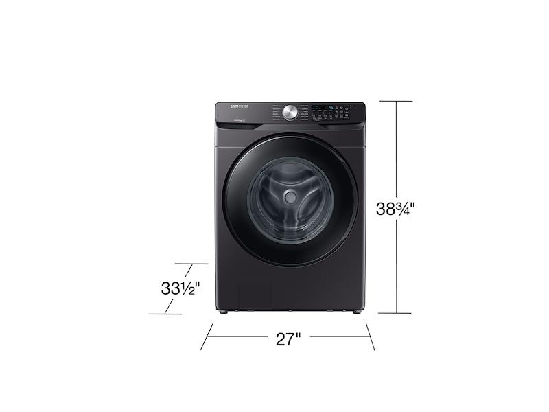 Samsung WF51CG8000AV 5.1 Cu. Ft. Extra-Large Capacity Smart Front Load Washer With Vibration Reduction Technology+ In Brushed Black