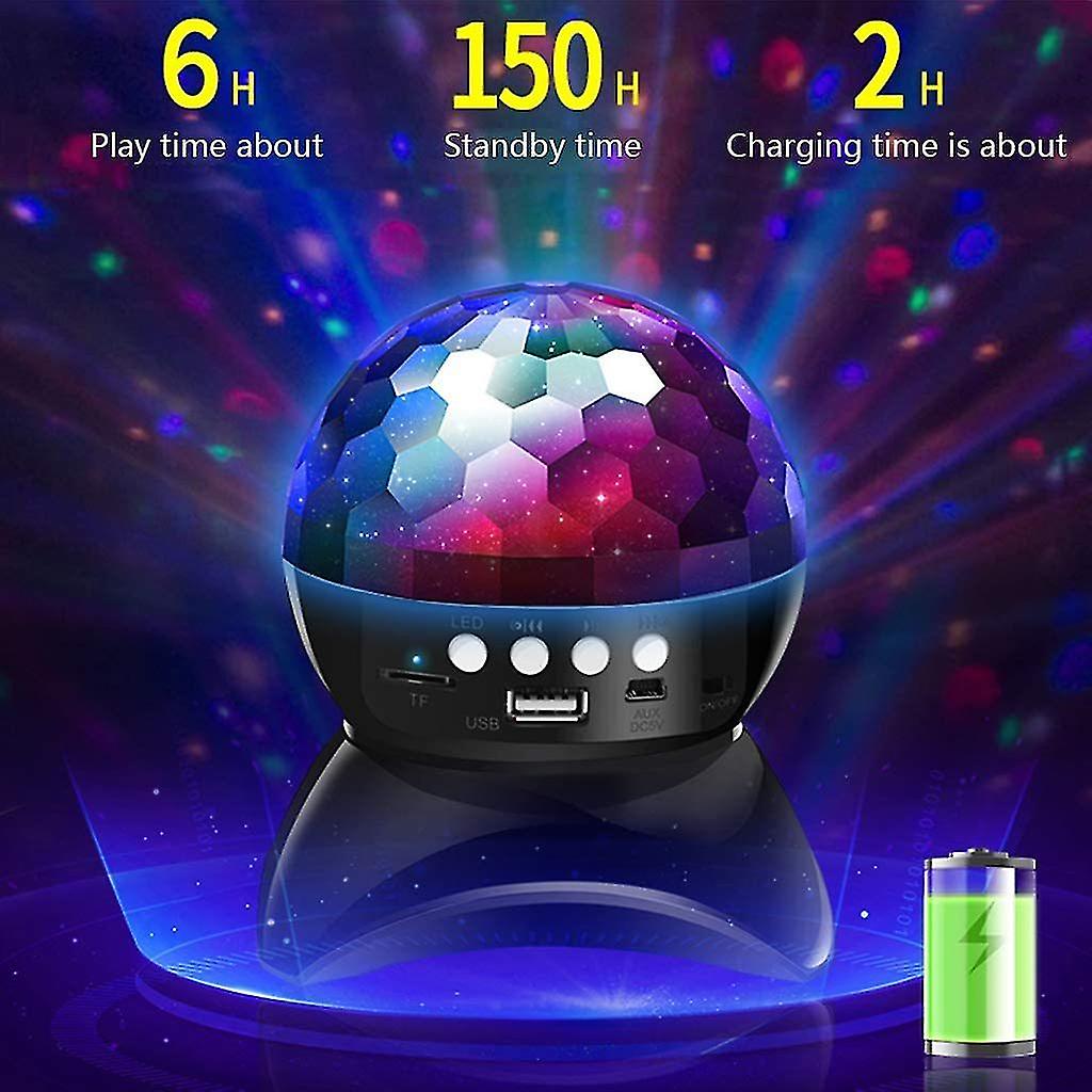 RGB Disco Light DJ Lamp Birthday Party Lights Decorations Ball Projector