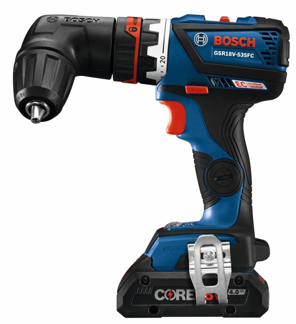 Bosch 18V EC 5 In 1 Drill/Driver Kit Flexiclick Reconditioned GSR18V-535FCB15-RT from Bosch