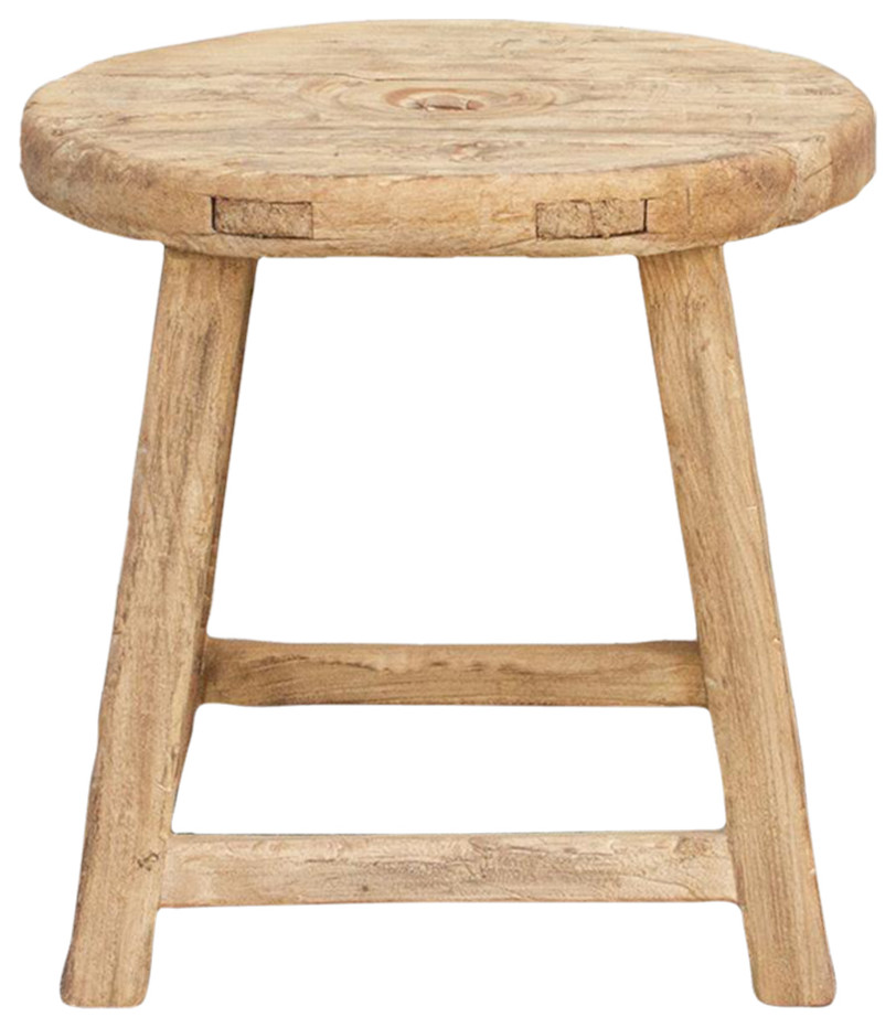 Charming Reclaimed Wood End Table   Rustic   Side Tables And End Tables   by De cor  Houzz