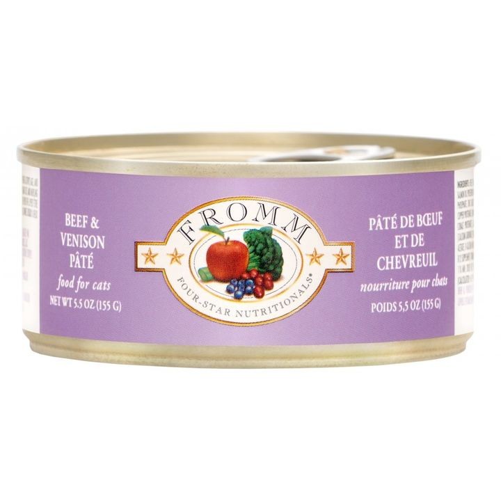 Fromm Four-Star Nutritionals Beef  Venison Pate for Cats