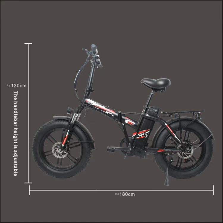 CE en15194 approved 20 inch EU standard legal 48v 250w 500w full suspension fat tire foldable electric bicycle electric fat bike