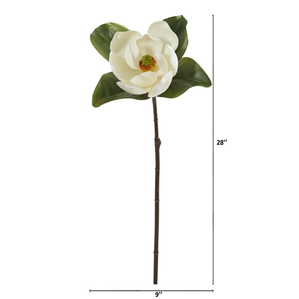 28 Magnolia Artificial Flower (Set of 3)