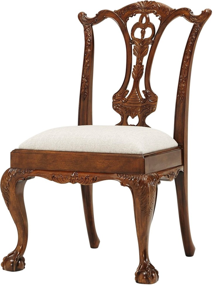 Theodore Alexander Classic Claw And Ball Side Chair   Set of 2   Victorian   Dining Chairs   by Unlimited Furniture Group  Houzz