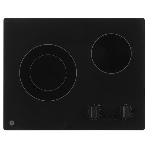 GE 21-inch Electric Radiant Cooktop JP3021DPBB