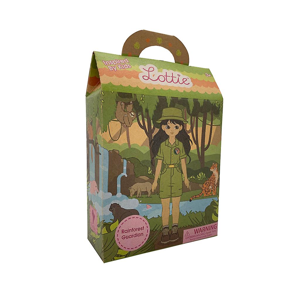 Lottie Doll Rainforest Guardian， Lottie Dolls， Dolls For Girls and Boys， Lottie Dolls UK， 3-5 Year Old Girl Gifts， Award-Winning Dolls