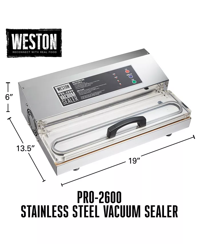 Hamilton Beach Pro-2600 Stainless Steel Vacuum Sealer