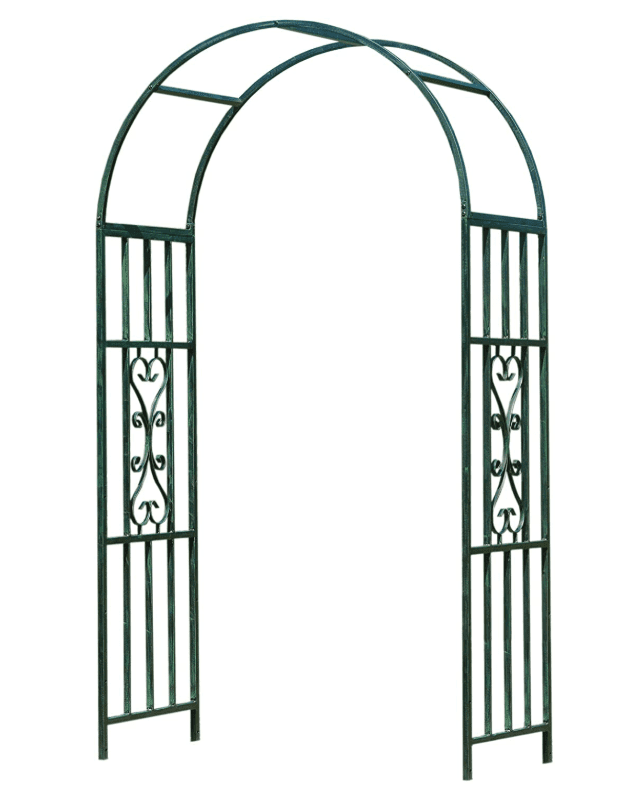 Gardman Kensington 6' Green Metal Arbor