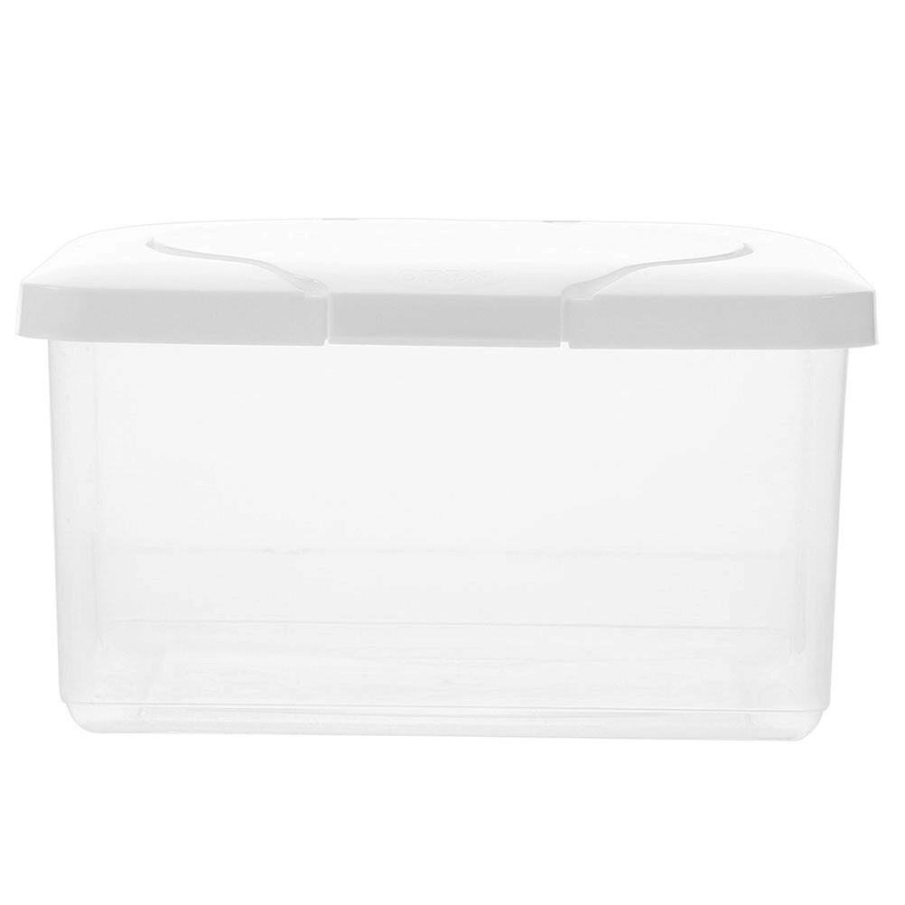 Wipes Box Wipes Storage Container Plastic Wipes Dispenser Box Portable Tissue Box For Home Office