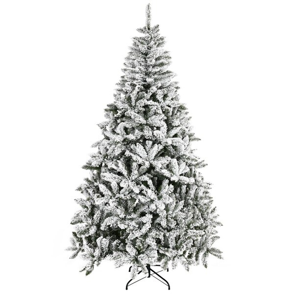 Snow Flocked Pine Artificial Christmas Tree