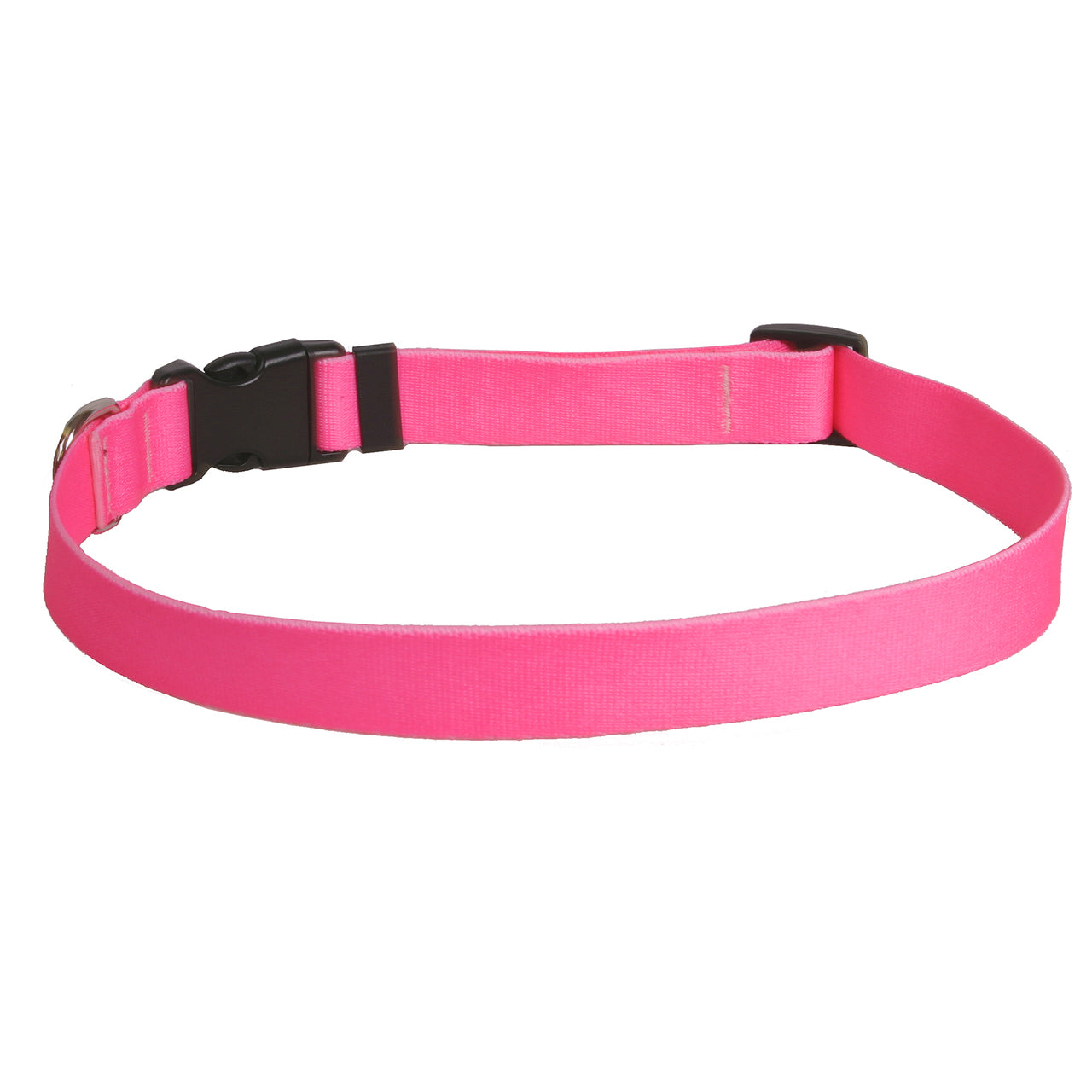 Yellow Dog Design Pink Simple Dog Collar 3/8