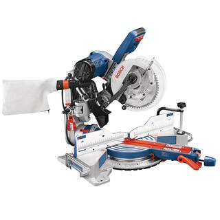 Bosch 15 Amp Corded 10 in. Dual-Bevel Sliding Glide Miter Saw with 60-Tooth Carbide Saw Blade CM10GD