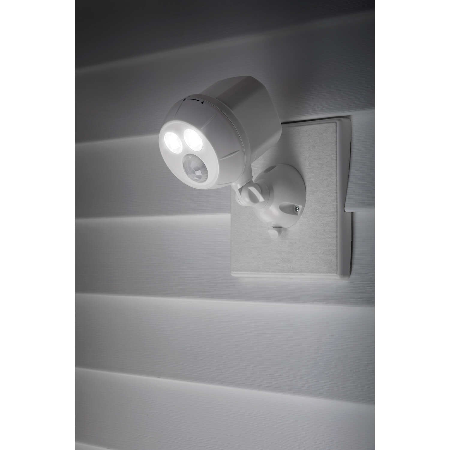 Mr. Beams Motion-Sensing Battery Powered LED White Spotlight