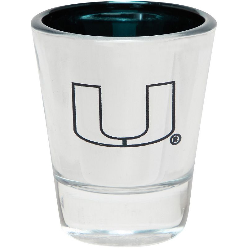 Miami Hurricanes 2oz. Electroplated Shot Glass