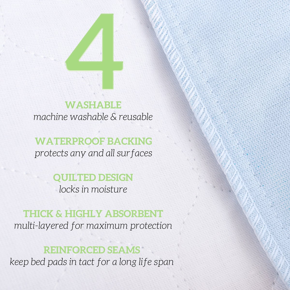 Green Lifestyle Reusable Dog Pee Pads