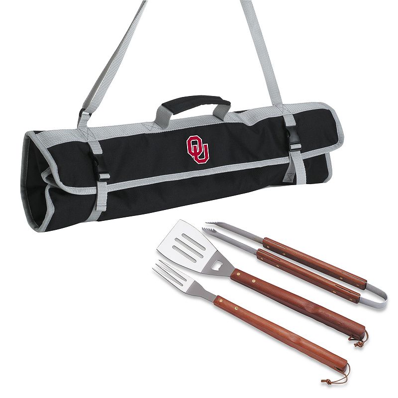 Oklahoma Sooners 4-pc. Barbecue Tote Set