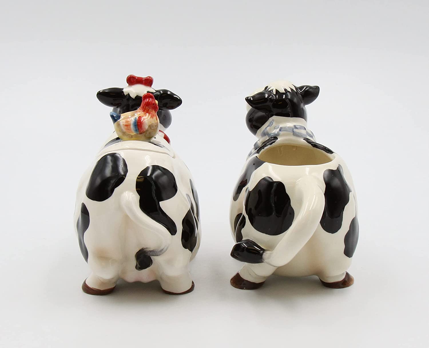 Cosmos Gifts Cow Sugar and Creamer Set