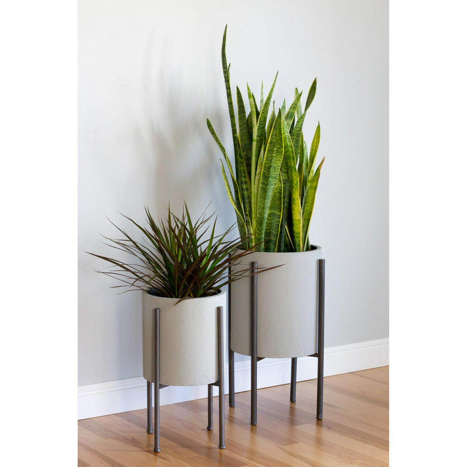 Tania Mid Century Planters (Set of 2)  Crowdfused