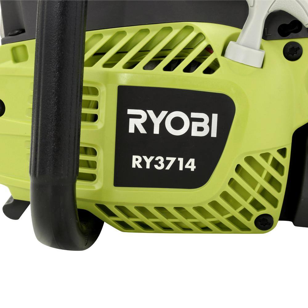 RYOBI 14 in. 37cc 2-Cycle Gas Chainsaw RY3714