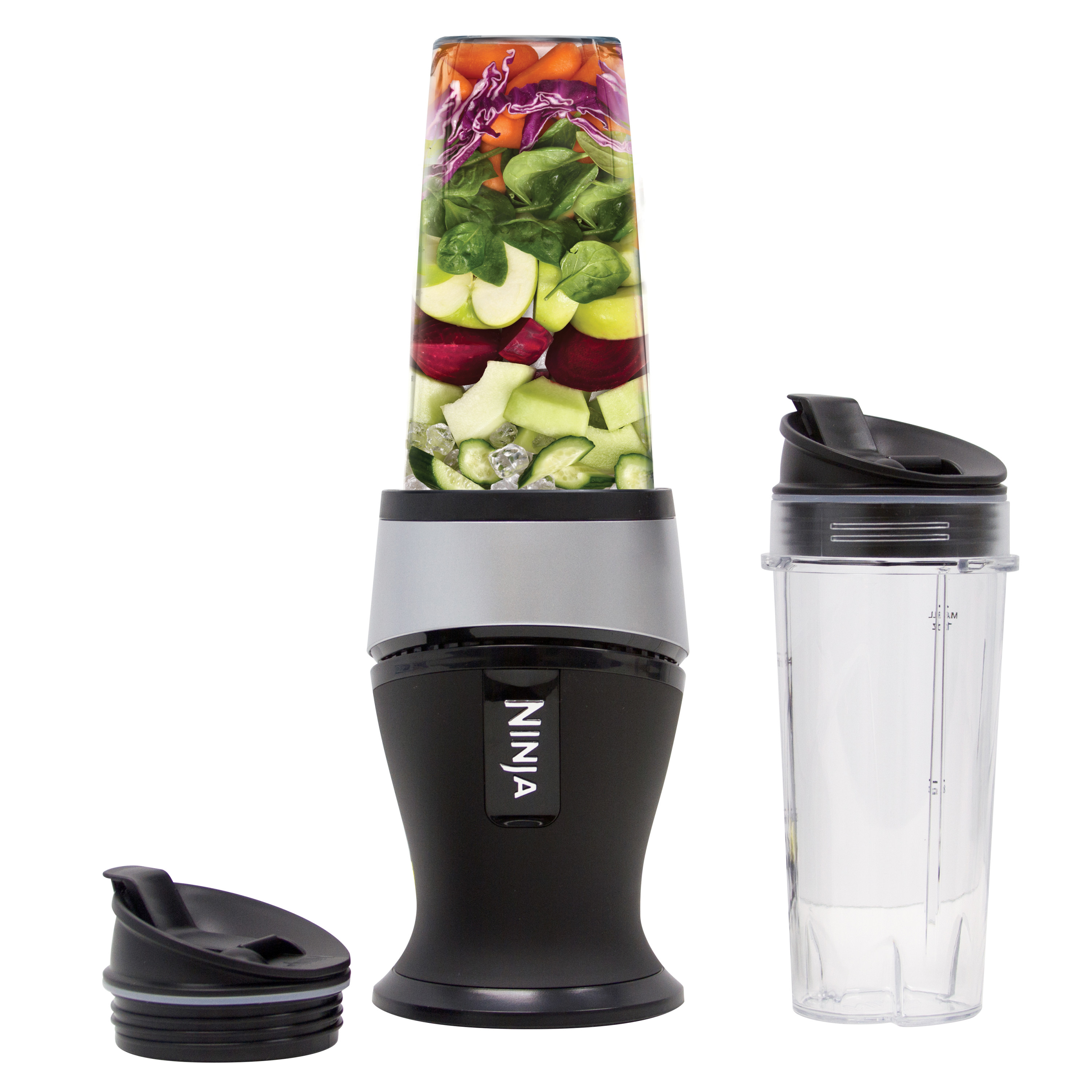 Ninja Fit Personal Single-Serve Blender， Two 16-oz. Cups， QB3000SS