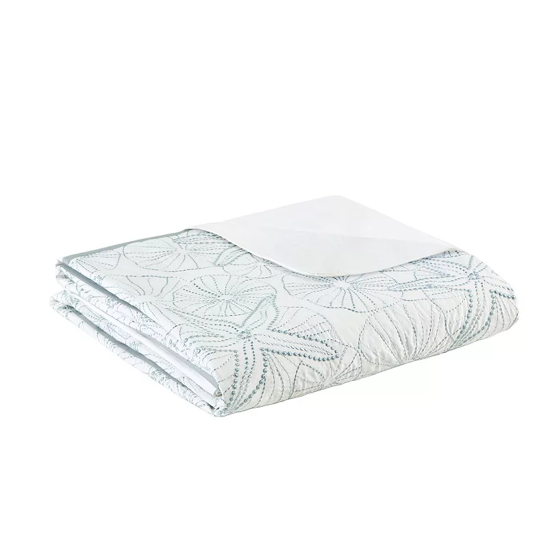 Harbor House Maya Bay 3-Piece Embroidered Coastal Duvet Cover Set with Shams