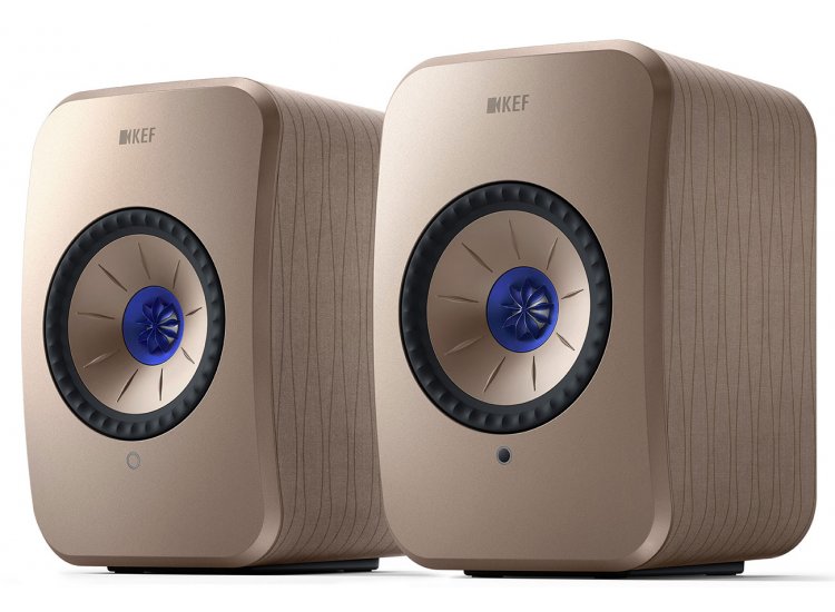 KEF LSX II Soundwave Wireless Bookshelf Speakers (Pair)