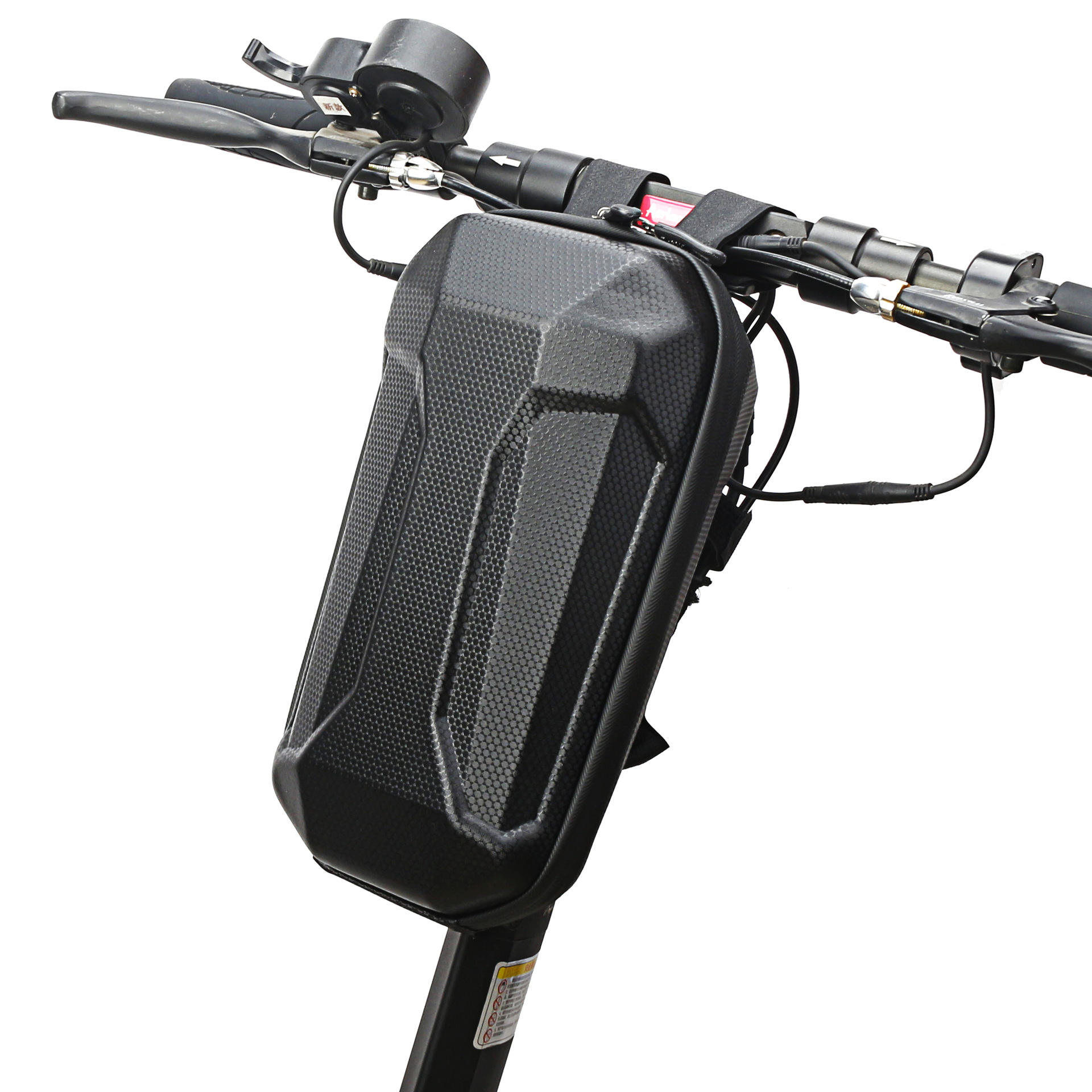 ECustom Waterproof Hard Eva Handlebar Bag For Electric Scooter Folding Bike